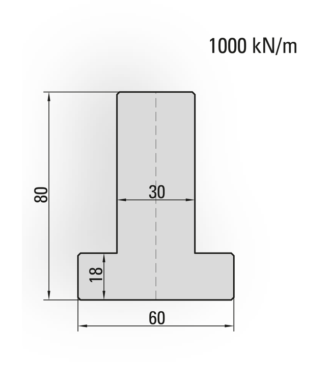 20.240-835 Dichtdrukgereedschap - pletten - L=835 mm