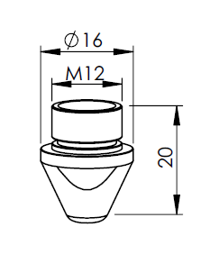 AM325-1770 AM-NOZZLE Ø 2.0