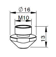 AM325-4006-2.0 AM-NOZZLE Ø 2.0 CP