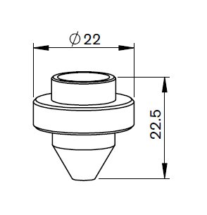 AM326-0019 AM-MB-NOZZLE Ø 2.0