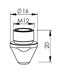 AM326-9864-1.0 AM-DOUBLE NOZZLE Ø 1.0 CP