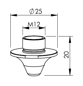 AM343-2362-0.8 AM-NOZZLE Ø 0.8 CP