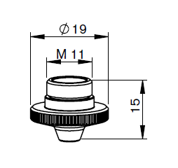 HW405-2030 HW-NOZZLE N Ø 3.0