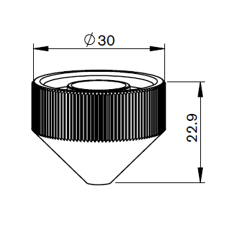 MB334-1626 MB-NOZZLE Ø 1.0