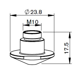 MZ335-0011 MZ-NOZZLE Ø 1.2