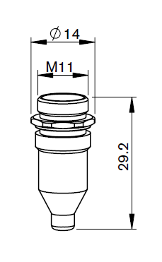 PT348-5175 KOIKE® NOZZLE Ø 1.7