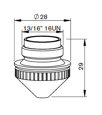 SA365-23A4 SA-NOZZLE Ø 3.0