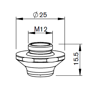 TR407-9091 TR-DOUBLE NOZZLE Ø 6.0 EAQ