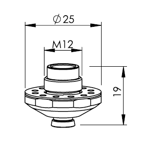 TR407-9951 TR-NOZZLE EGL D1,7